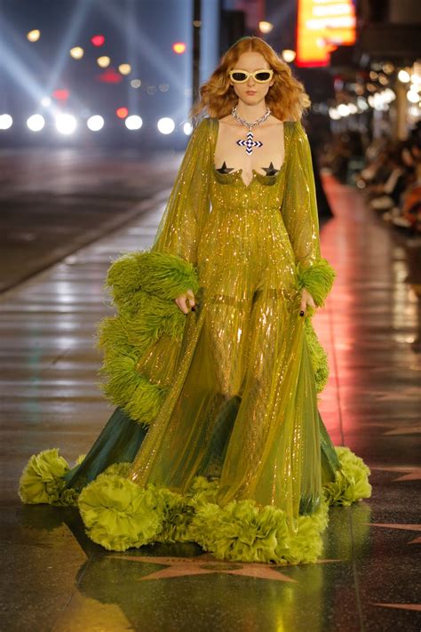 sfilata gucci 2022|gucci runway dresses 2022.